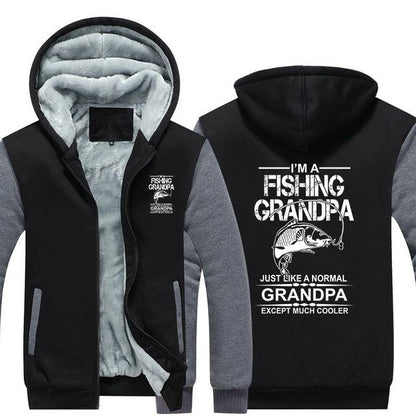 I'm A Fishing Grandpa Hoodie