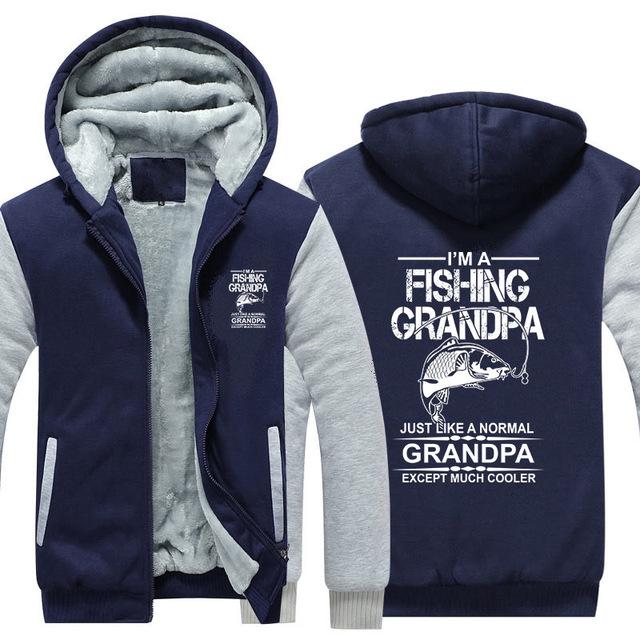 I'm A Fishing Grandpa Hoodie