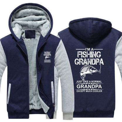 I'm A Fishing Grandpa Hoodie