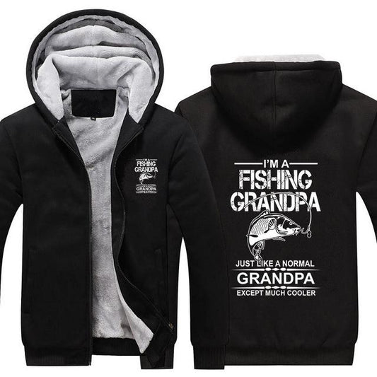 I'm A Fishing Grandpa Hoodie
