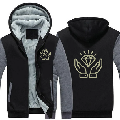 Diamond Hands Fleece Jacket