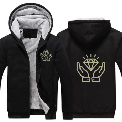 Diamond Hands Fleece Jacket