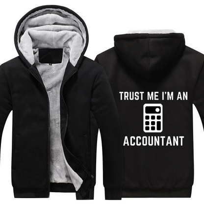 Trust Me Accountant Fleece Hoodie