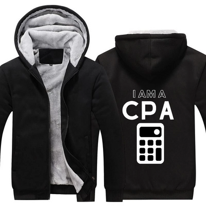 Accountant CPA Fleece Hoodie