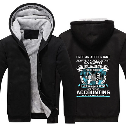 Accountant Fleece Hoodie