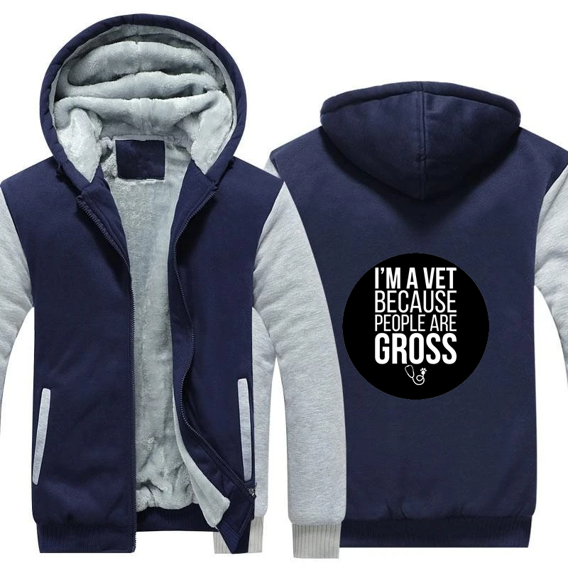 I Am A Vet Fleece Hoodie