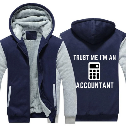 Trust Me Accountant Fleece Hoodie