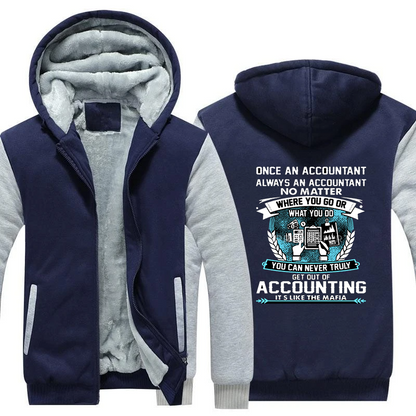 Accountant Fleece Hoodie