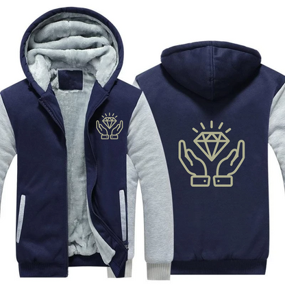 Diamond Hands Fleece Jacket