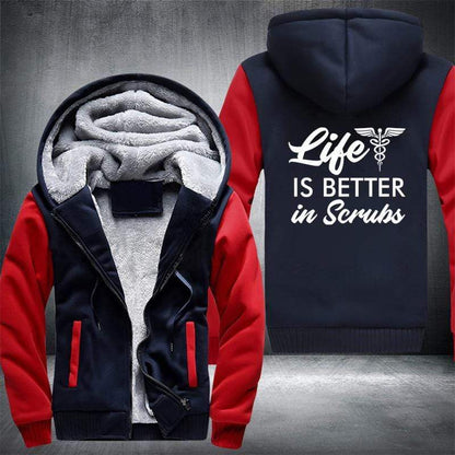 Better In Scrubs Fleece Jacket