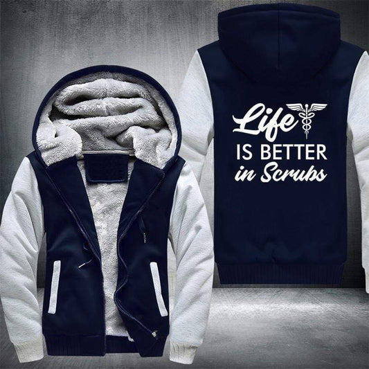 Better In Scrubs Fleece Jacket